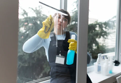 Nettoyage de vitres intérieures et extérieures à Mansat-la-Courrière